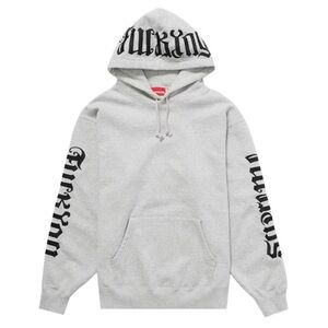 Supreme Ambigram Hooded Sweatshirt
Heather Grey